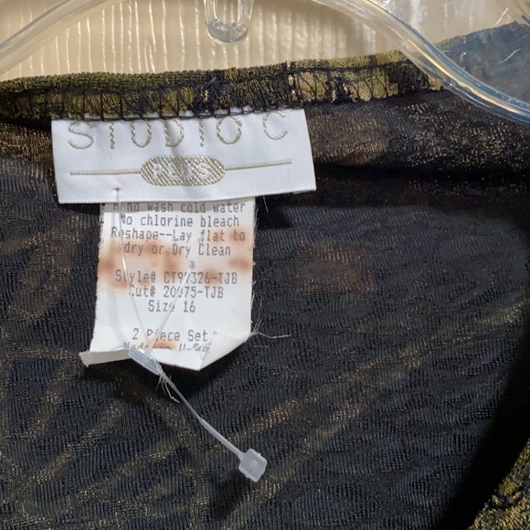 StudioC  open up cardigan sweater  size 16 - Picture 4 of 6